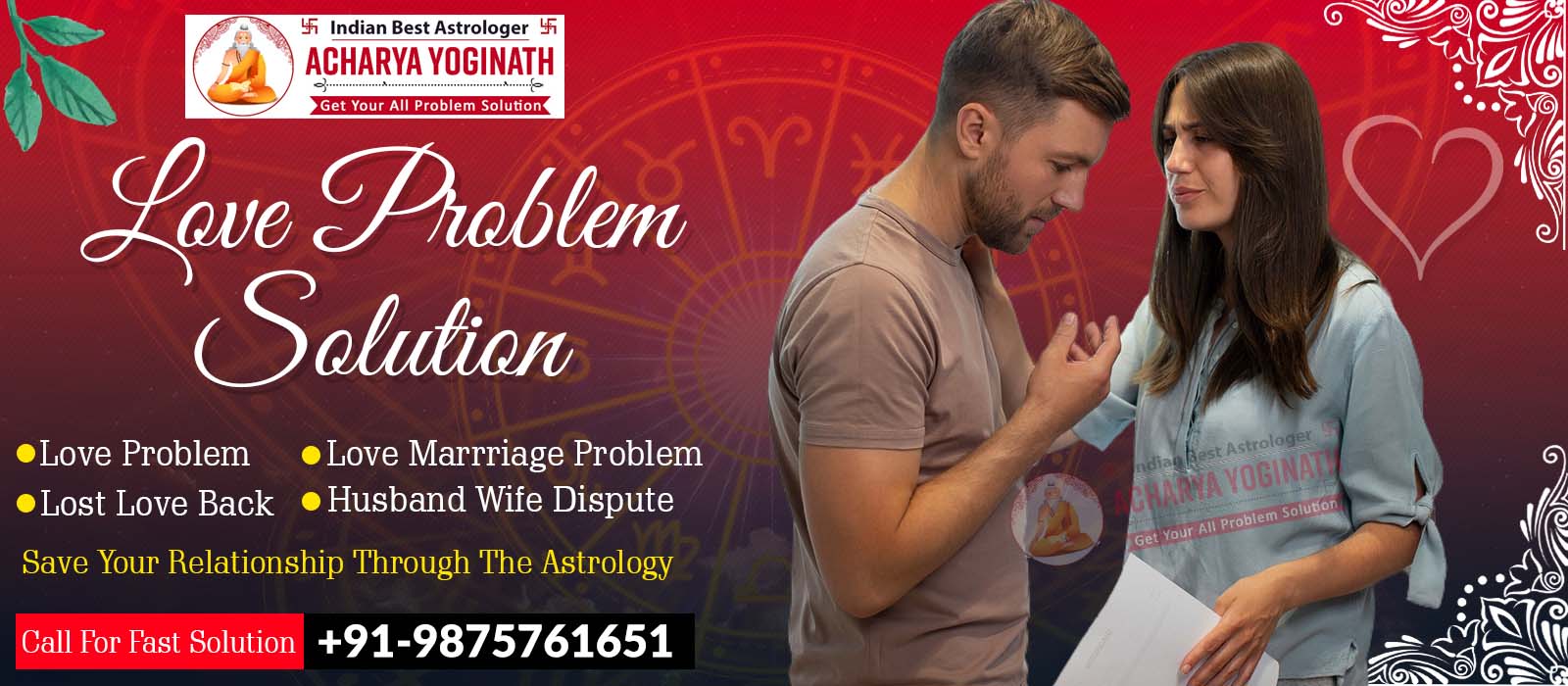 Astrologer Acharya Yoginath +91-9875761651